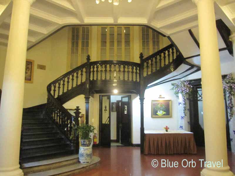 The Grand Staircase at the Hoa Binh Hotel