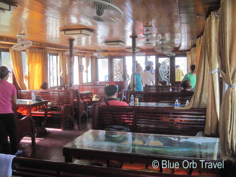 Tour Boat Interior