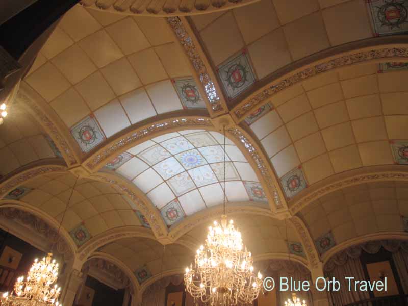 Ceiling in the Dining Room of the Astor House Hotel