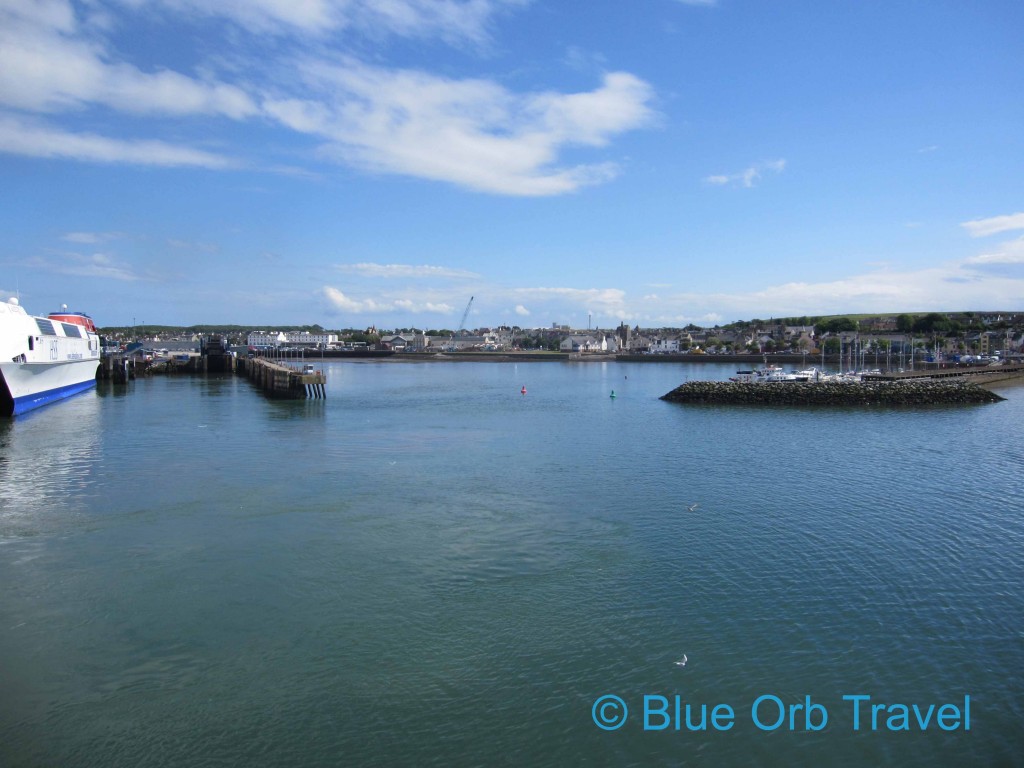 Leaving Stranraer, Scotland