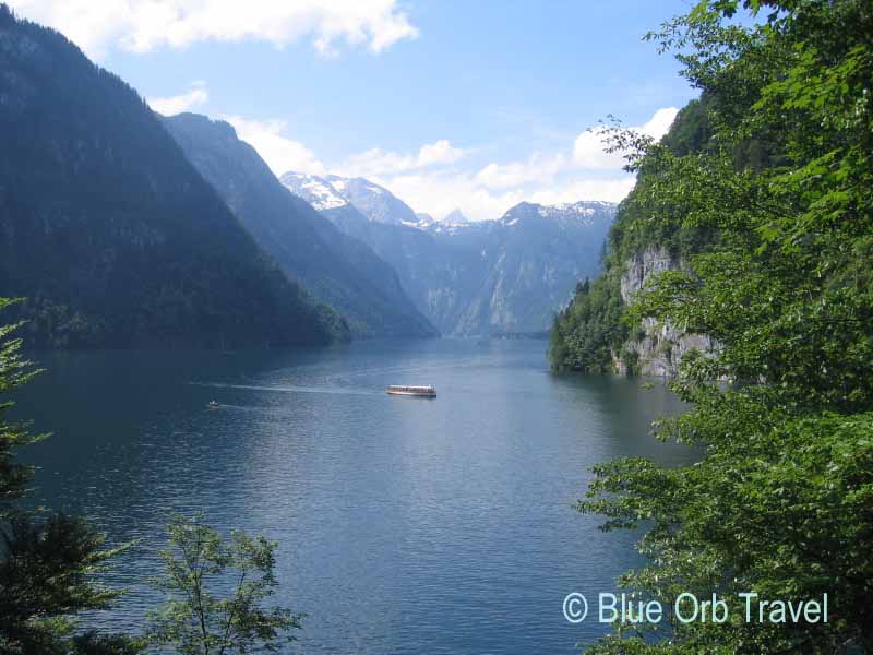 The Konigssee Lake in Bavaria, Germany