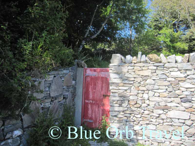 A Garden Gate in Clifden, Connemara on the West Coast of Ireland