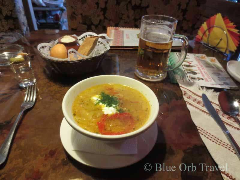 Dinner In Russia Comes with a Shot of Vodka