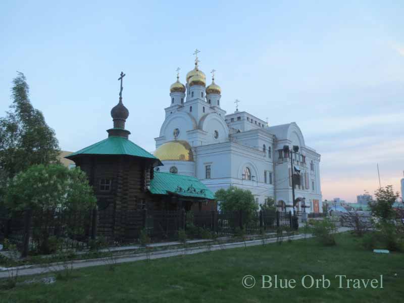 Cathedral at Romanov Death Site in Yekaterinburg, Russia