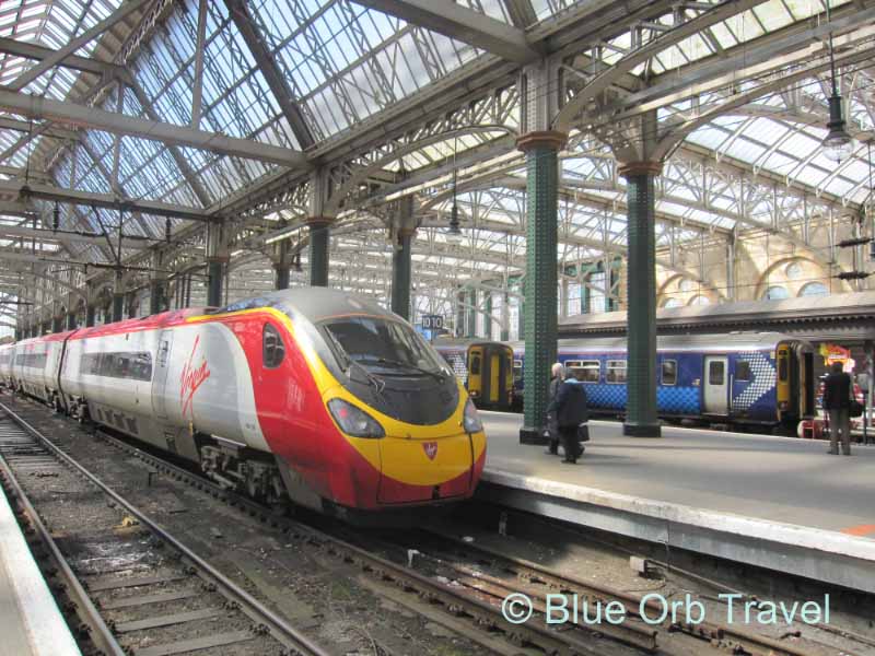 Glasgow, Scotland Train Station