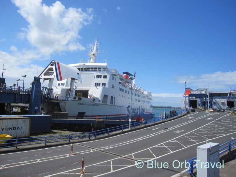 The Ferry at Stranraer, Scotland Going to Belfast, Ireland